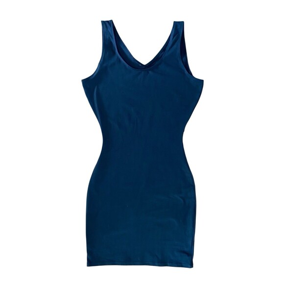 Spanx Assets Shaping Tank Dress Slip Size XL Black Sliming Body Shaper Seamless - Picture 1 of 10